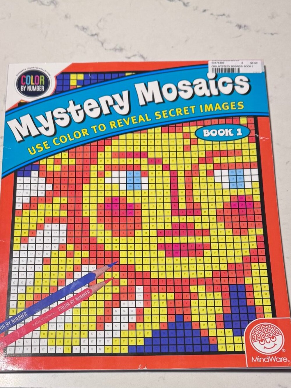 MindWare Mystery Mosaics Color by Number
